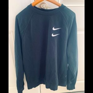 Nike Double Swoosh Crewneck Sweatshirt Discontinued
